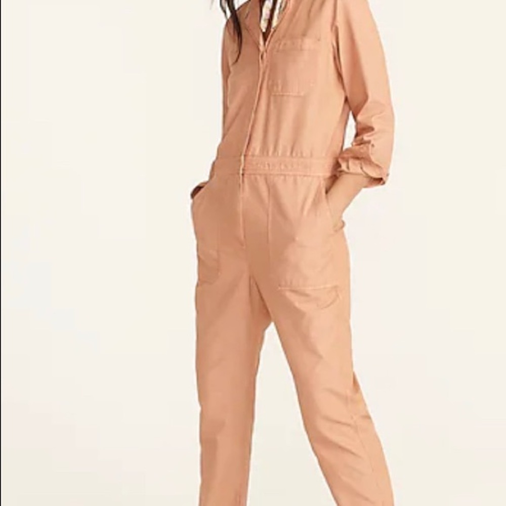 Jcrew New Foundry Chinos Overalls Jumpsuit Size 10 Ca… Gem